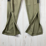 [Men's M Beige] Adidas AEROREADY Sereno Slim Tapered Cut 3-Stripes Pants Orbit Green Polyester
