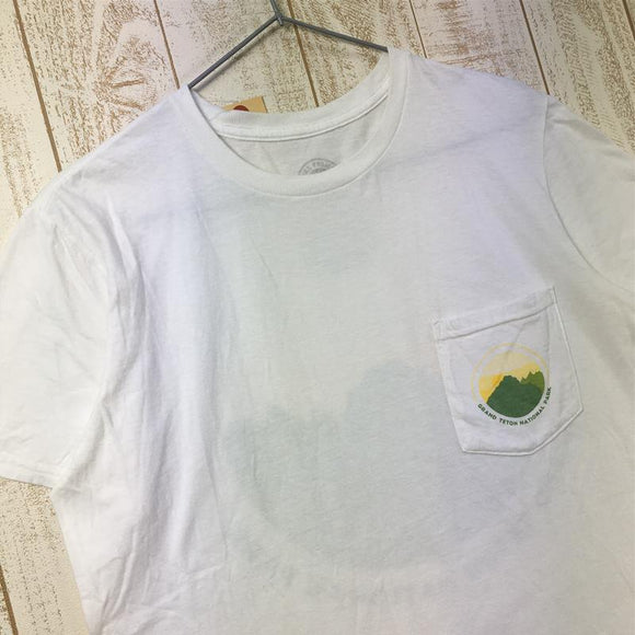 【Men's M ホワイト系】 パークスプロジェクト Parksproject グランドティートン ナショナルパーク ポケット Tシャツ 生産終了モデル 入手困難 International Men's コットン ショートスリーブTシャツ クルーネック インナー - 【公式】2ndGEAR（セカンドギア）Webショップ【登山用品・アウトドア用品専門 買取販売店】