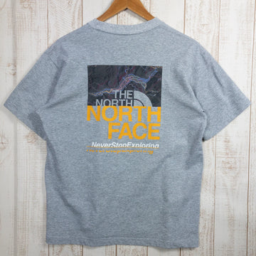 【Men's M グレー系】 The North Face ( ザ・ノースフェイス ) ショートスリーブハーフスウィッチングロゴティー S/S Half Switching Logo Tee ポリエステル ウェア トップス インナー シャツ ショートスリーブTシャ - 【公式】2ndGEAR（セカンドギア）Webショップ【登山用品・アウトドア用品専門 買取販売店】