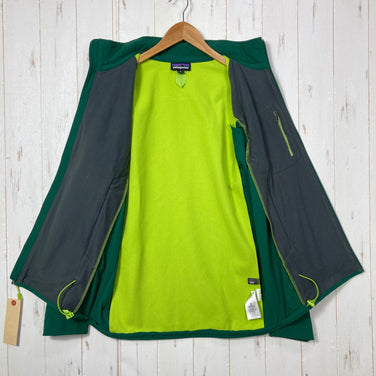 【Men's S グリーン系】 2015 Patagonia ( パタゴニア ) アズ ハイブリッド ジャケット Adze Hybrid Jacket HNT ソフトシェル ポリエステル ウェア トップス アウター ジャケット フリース ポーラテック・ウィンドブロッ