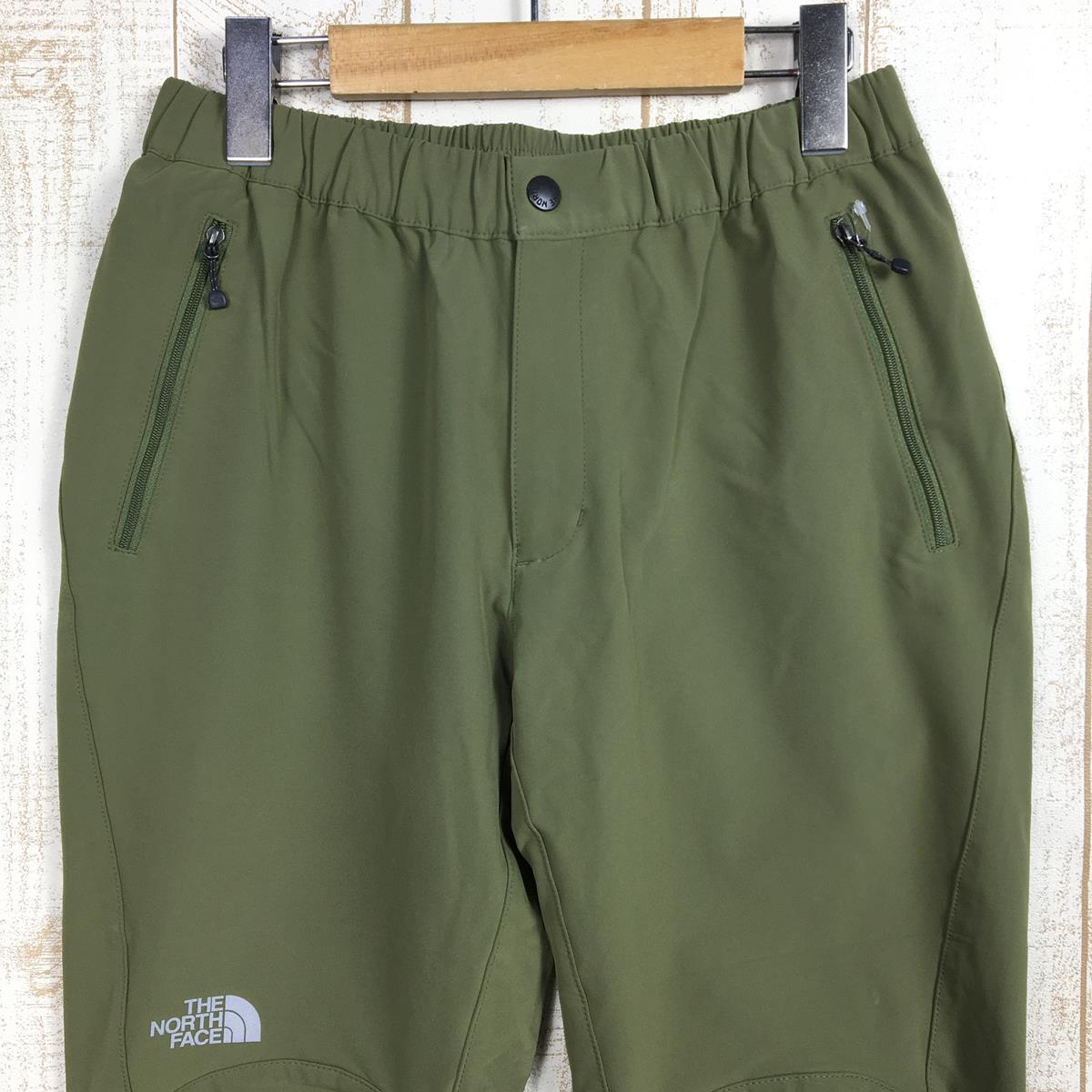 【Women's M グリーン系】 The North Face ( ザ・ノースフェイス ) アルパイン ライト パンツ Alpine Light Pant ソフトシェル NTW52927 Asian Women's  ソフトシェル ロングパンツ ボトムス ウェア