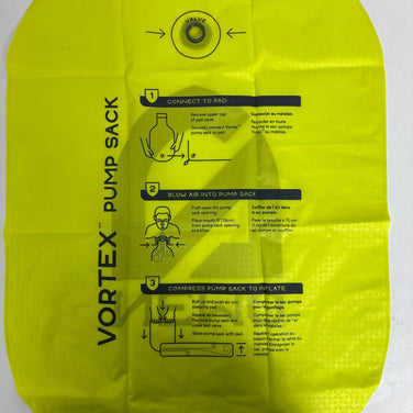 【OneSize グリーン系】 Nemo Equipment ( ニーモ イクイップメント ) ボルテックス ポンプサック Vortex Pump Sack Lemon Green エアマット用 ポンプサック スリーピングシステム マット スリーピングパッド エアマ