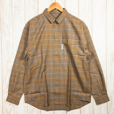 【Men's M ブラウン系】 Ridge Mountain Gear ( リッジマウンテンギア ) メリノ ベーシック ロングスリーブ シャツ Merino Basic Long Sleeve Shirt メリノウール Asian Men's Mocha Plai - 【公式】2ndGEAR（セカンドギア）Webショップ【登山用品・アウトドア用品専門 買取販売店】