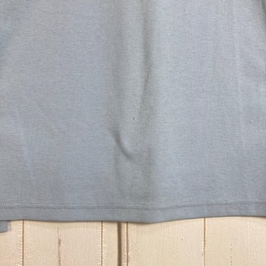 Montbell Wickron Fit Long Sleeve T-Shirt, Women's Size L, Blue. Polyester Crew Neck T-Shirt with Synthetic Fiber. Product Code: z0005407