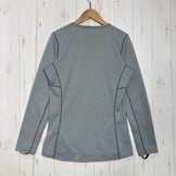 【Women's XS グレー系】 2015 Patagonia ( パタゴニア ) キャプリーン ミッドウェイトクルー スリムフィット Capliene Midweight Crew Slimfit FTGX ポリエステル ウェア トップス インナー シャツ ロングス