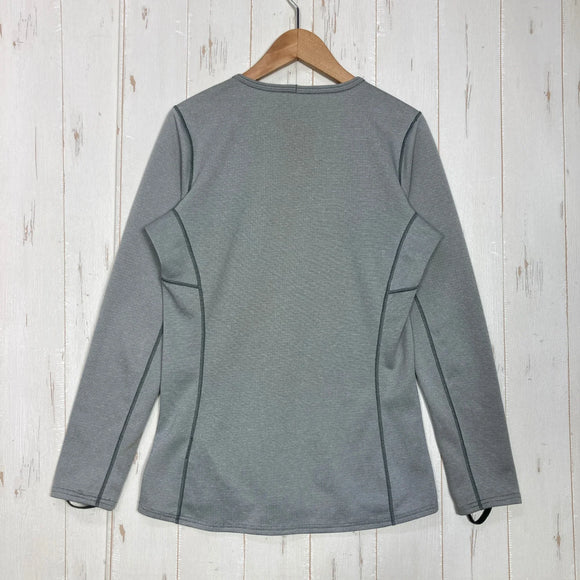 【Women's XS グレー系】 2015 Patagonia ( パタゴニア ) キャプリーン ミッドウェイトクルー スリムフィット Capliene Midweight Crew Slimfit FTGX ポリエステル ウェア トップス インナー シャツ ロングス