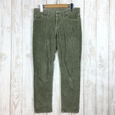 【Women's 26 グリーン系】Patagonia ( パタゴニア ) フィッテド コーデュロイ パンツ Fitted Corduroy Pants 55055 International Women's コットン ロングパンツ ボトムス ウェア - 【公式】2ndGEAR（セカンドギア）Webショップ【登山用品・アウトドア用品専門 買取販売店】