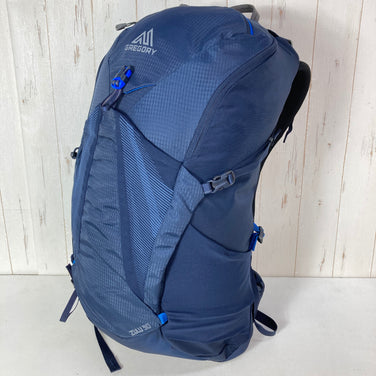 【Men's M/L ネイビー系】 Gregory ( グレゴリー ) ズール 30 Zulu 30 ハローブルー Halo Blue フリーフロート レインカバー付属 ナイロン バッグ ストレージ バックパック 容量【30L～54L】 z00061012 ハローブルー
