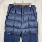 【Men's L ネイビー系】 Montbell ( モンベル ) ライトアルパイン ダウンパンツ Men's Light Alpine Down Pants Men's ネイビー DKNV 800フィルパワー EXダウン ダウン ウェア ボトムス ロングパンツ ダ
