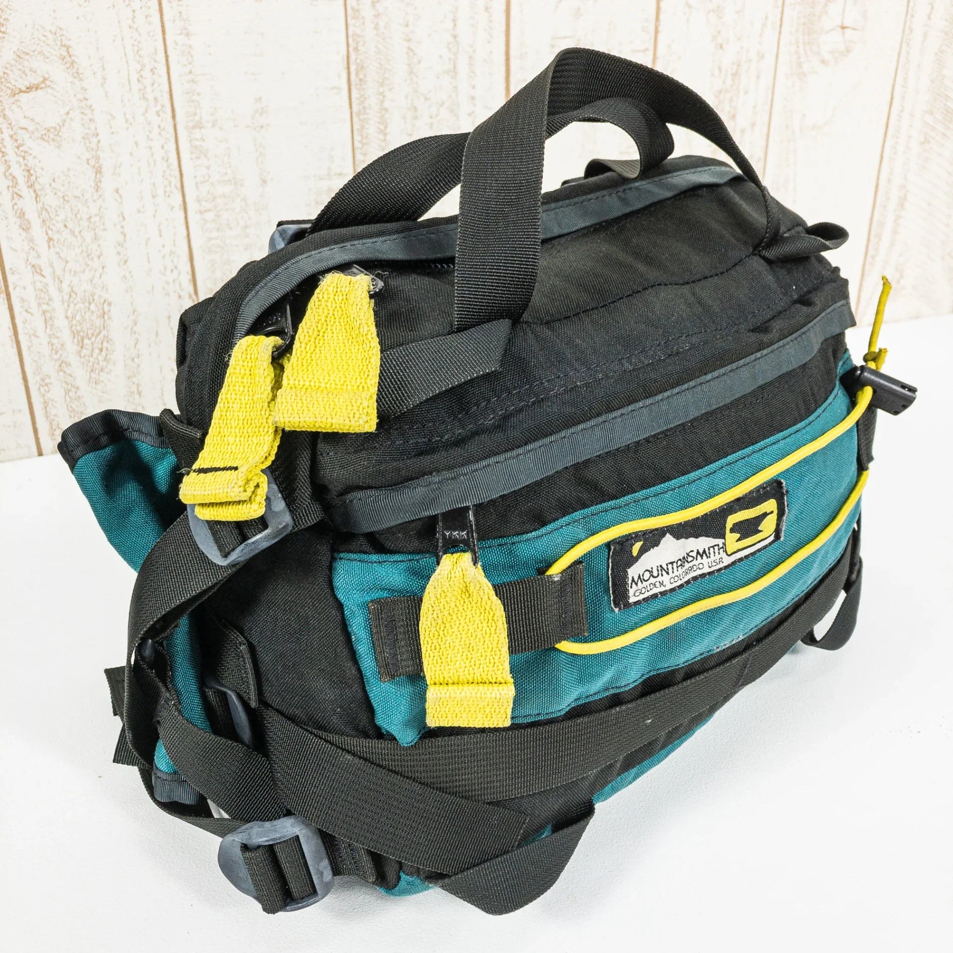 【OneSize グリーン系】 1996 Mountain Smith ( マウンテンスミス ) ツアー パック Tour Pack Teal 入手困難 ナイロン バッグ ストレージ ウエストバッグ ヒップパック z00050997 Teal ウエストバッグ ヒップ - 【公式】2ndGEAR（セカンドギア）Webショップ【登山用品・アウトドア用品専門 買取販売店】