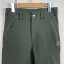 【Men's 46 グリーン系】 Mammut ( マムート ) ウィンター ハイキング ソフトシェル パンツ Winter Hiking SO Pants ポリエステル ウェア ボトムス ロングパンツ フリース z00054695  フリース ロングパンツ ボトムス-1