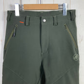 【Men's 46 グリーン系】 Mammut ( マムート ) ウィンター ハイキング ソフトシェル パンツ Winter Hiking SO Pants ポリエステル ウェア ボトムス ロングパンツ フリース z00054695  フリース ロングパンツ ボトムス