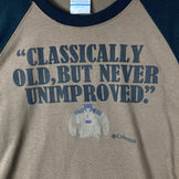 【Men's XS ブラウン系】 Columbia ( コロンビア ) ロングスリーブ ラグラン ティー Longsleeve Raglan Tee ポリエステル ウェア トップス インナー シャツ ロングスリーブTシャツ クルーネック コットン z00059879