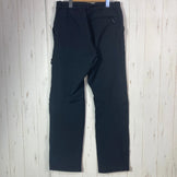 Men's Small Black Millet Monte Rosa Pants, Nylon Softshell Long Pants (z00054693).