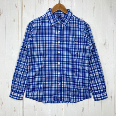 【Women's M ブルー系】 Montbell ( モンベル ) WIC.ライト シングルポケット ロングスリーブシャツ Wickron Light Single Pocket Long Sleeve Shirt ポリエステル ウェア トップス インナー シャツ