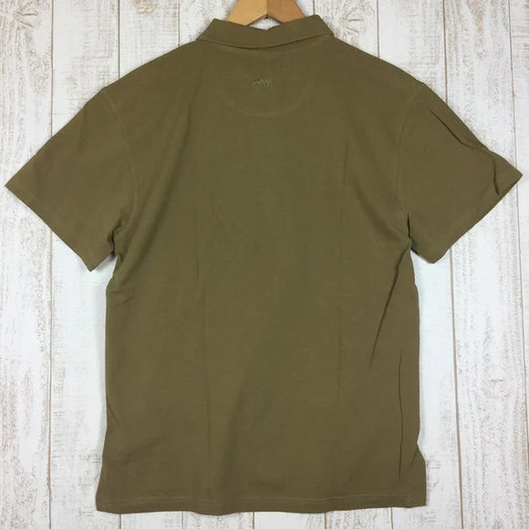 【Men's S ブラウン系】 Mountain Khaki ( マウンテンカーキ ) バイソン ポロシャツ Bison Polo Shirts 生産終了モデル International Men's Mushroom コットン ショートスリーブシャツ インナー シ - 【公式】2ndGEAR（セカンドギア）Webショップ【登山用品・アウトドア用品専門 買取販売店】