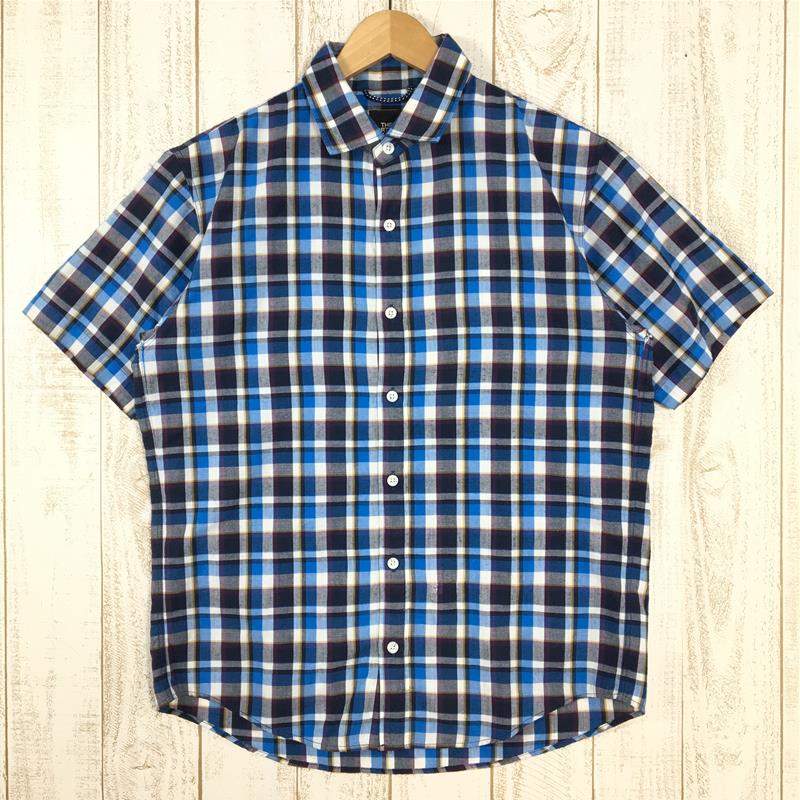 【Men's M ブルー系】 The North Face ( ザ・ノースフェイス ) ショートスリーブ マキシフレッシュ シャツ S/S Maxi Fresh Shirt 速乾 NR21304 Asian Men's  化繊 ショートスリーブシャツ インナー シ