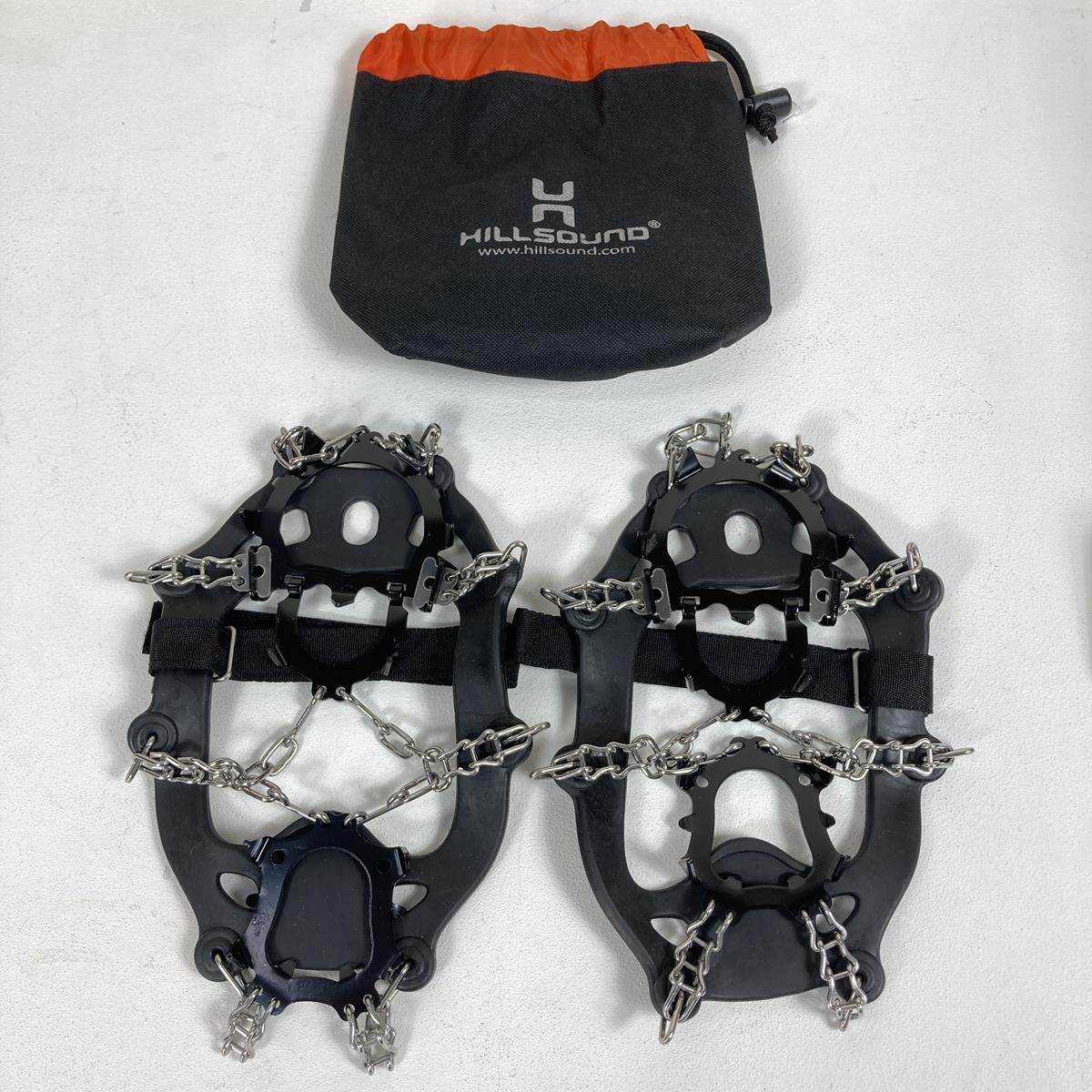 [S Black] Hillsound Trail Crampon Lightweight Crampons Chain Spikes Crampons Crampons Winter Gear