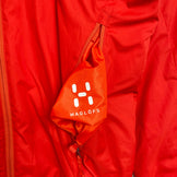 【Men's XS オレンジ系】 Haglofs ( ホグロフス ) バリアー スリー ジャケット Barrier III Jacket 化繊ダウン ウェア トップス アウター ジャケット 化繊インサレーション z00055826  化繊インサレーション アウター ジ