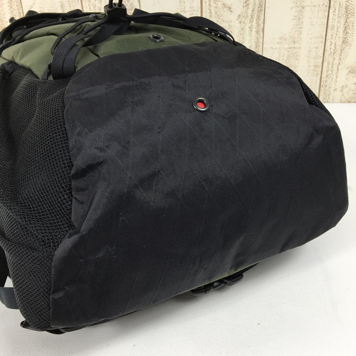 [OneSize 绿色] Ridge Mountain Gear 一英里 16L 背包背包深橄榄色背包容量 [~29L] 背包袋存储