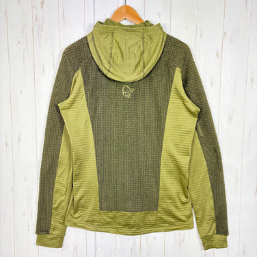 【Men's M グリーン系】 Norrona ( ノローナ ) フォルケティン アルファ120 ジップ フード Falketind Alpha120 Zip Hood ポリエステル ウェア トップス アウター ジャケット フリース ポーラテック・アルファ z000