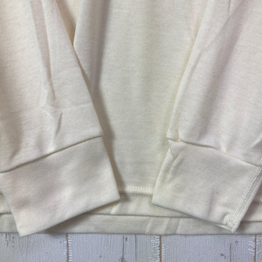[Men's M Ivory] 1993 Patagonia Capilene Midweight Crew Neck &amp; Bottoms Natural (Old Tag, Vintage)