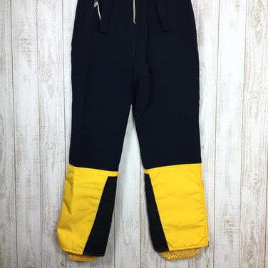 【Men's 84 イエロー系】 The North Face ( ザ・ノースフェイス ) 1990S ウールミックス ストレッチ ジャージ スキー ビブパンツ Wool-Mixed Stretch Jersey Ski Bib-Pants 茶タグ ビンテージ 入手困 - 【公式】2ndGEAR（セカンドギア）Webショップ【登山用品・アウトドア用品専門 買取販売店】