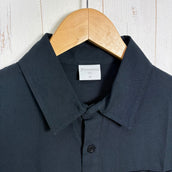 【Men's M ブラック系】 Houdini ( フーディニ ) メンズ ツリー ショートスリーブ シャツ M's Tree Shortsleeve Shirt 860051 True Black Light z00058245 True Black Light