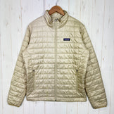 【男士 M 米色系】 2014 Patagonia (巴塔哥尼亚) Nano Puff Jacket ELKH 稀有配色 难入手 化纤羽绒 服装 上衣 外套 化纤保暖夹克 z00059239