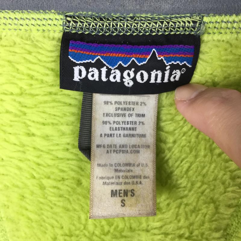 [Men's S Green] Patagonia R3 Hi-Loft Jacket Polartec Thermal Pro Discontinued Model 25700 International Men's LML Lemon Lime