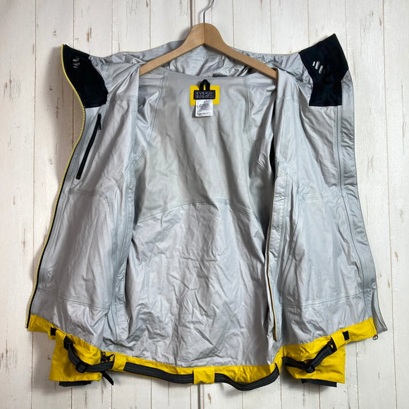 【Men's L イエロー系】 Finetrack ( ファイントラック ) エバーブレス アクロ ジャケット Everbreath Acro Jacket サルファーイエロー ナイロン ウェア トップス アウター ジャケット ハードシェル z00054097 サル