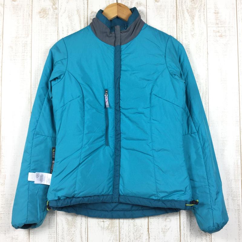 [Women's XS Green] Rab Plasma Jacket QIN-65 International Women's Synthetic Insulation Outer Jacket Tops Wear