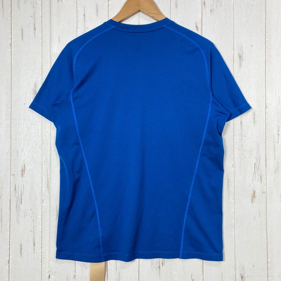【Men's S ブルー系】 Arcteryx ( アークテリクス ) ショートスリーブ ランニング ティー Short Sleeve Running Tee 吸汗速乾 軽量 ポリエステル ウェア トップス インナー シャツ ショートスリーブTシャツ クルーネック