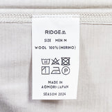【Men's M グレー系】 Ridge Mountain Gear ( リッジマウンテンギア ) メリノ ベーシック ティー Merino Basic Tee White Cream メリノウール ウェア トップス インナー シャツ ロングスリーブTシャツ クル - 【公式】2ndGEAR（セカンドギア）Webショップ【登山用品・アウトドア用品専門 買取販売店】