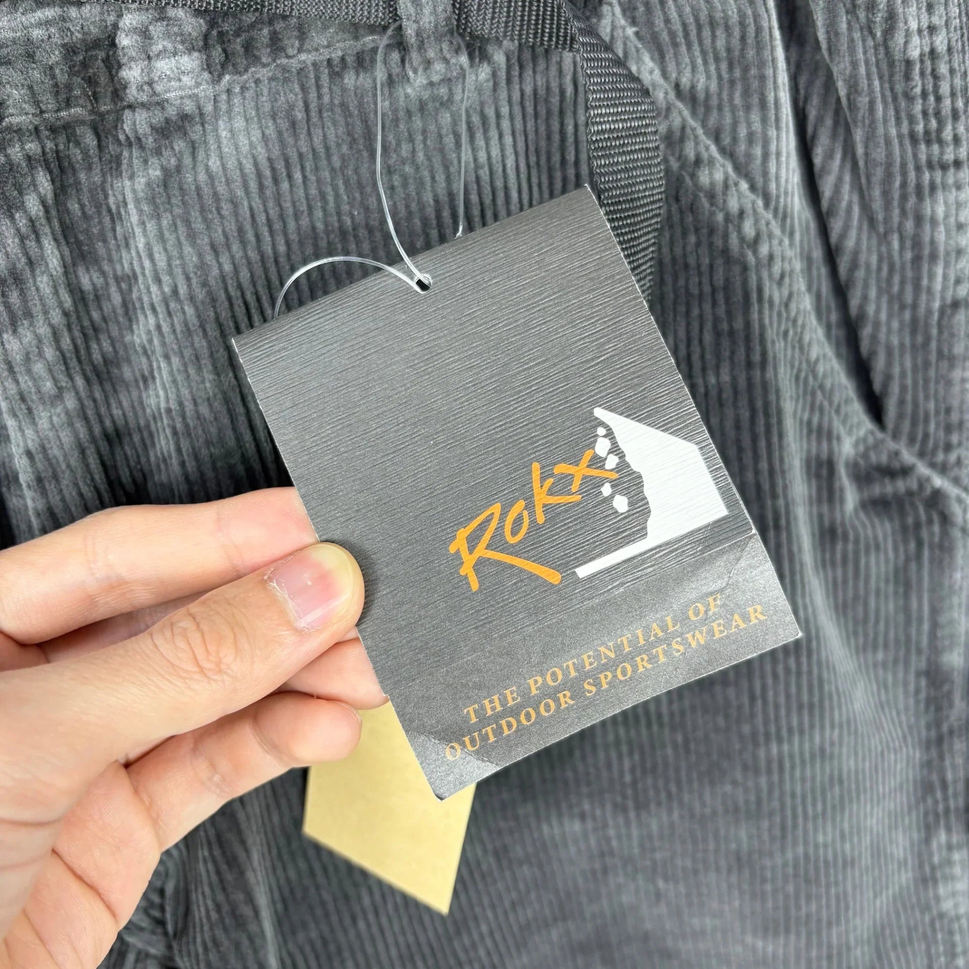 Men's M ブラック系】 Rokx ( ロックス ) コード マウンテン パンツ