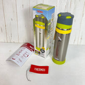 【OneSize シルバー系】 Thermos ( サーモス ) 山専用 ステンレス ボトル Mountain Stainless Steel Vacuum Bottle ライムグリーン LMG 0.9L 高保温 山専用 ステンレス ハイドレーションイクイップメント