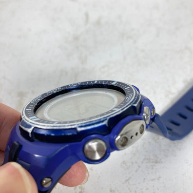 【OneSize ブルー系】 Pro Trek By Casio ( プロトレック By カシオ ) PRW-3000 スリムライン 電波ソーラー トリプルセンサーVer.3搭載 電子機器 精密機器 アウトドアウォッチ 時計 z00059856  アウトドアウォッ