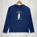 【Women's M ネイビー系】 Helly Hansen ( ヘリーハンセン ) ロングスリーブ スキー クラブ ティー L/S Ski Club Tee コットン ウェア トップス インナー シャツ ロングスリーブシャツ コットン z00060581  コットン-1