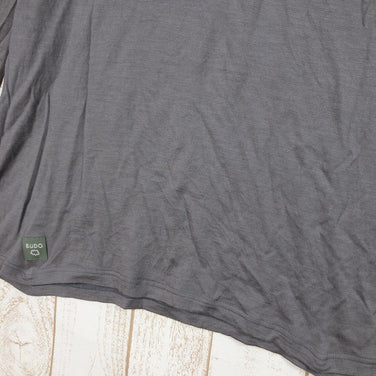 【Men's L グレー系】 Budo ( ブドー ) メリノウール ロングスリーブ カットソー Merino Wool Long Sleeve Cut Saw Tシャツ ロンt B22CB227A Asian Men's Utsubushi / Navy ウール - 【公式】2ndGEAR（セカンドギア）Webショップ【登山用品・アウトドア用品専門 買取販売店】