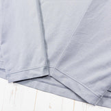 Finetrack Draught Quad 长袖涤纶圆领 T 恤，男式中灰色，合成面料，圆领，合成纤维，产品代码：z00053305