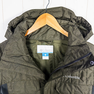 【Men's S グリーン系】 Columbia ( コロンビア ) マーカム ピーク ジャケット Marquam Peak Jacket 化繊ダウン WM1251 Asian Men's  化繊インサレーション アウター ジャケット トップス ウェア