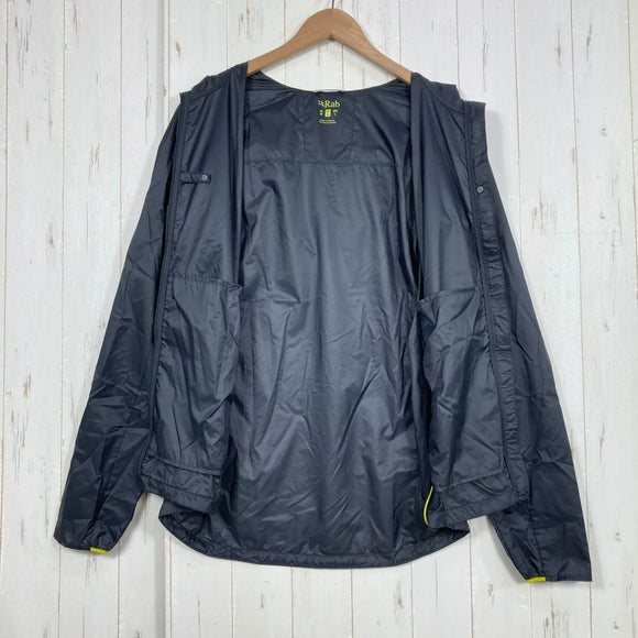 【Men's M チャコール系】 Rab ( ラブ ) バイタル フーディ Vital Hoody QWS-48 Graphene z00058291 Graphene ウィンドシェル アウター ジャケット トップス ウェア