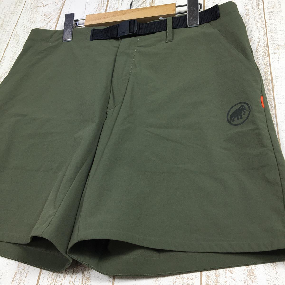 [Women's L Green] Mammut Trekkers 2.0 Shorts Asian Fit Trekkers 2.0 Shorts Af Softshell 1023-00480 Women's Softshell Shorts Short Pants Bottoms U