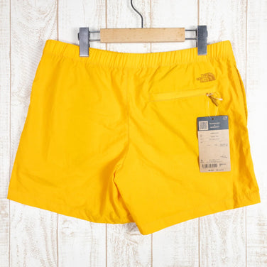 【女款L黄】The North Face 多功能短裤 Summit 金色尼龙耐磨下装短裤短裤防风 z00050681 Summit Goal