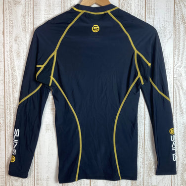【Men's S ブラック系】 Skins ( スキンズ ) コンプレッションアンダーシャツ ナイロン ウェア トップス インナー シャツ ロングスリーブTシャツ クルーネック 化繊 z00051874 化繊 ロングスリーブTシャツ クルーネック インナー シャツ - 【公式】2ndGEAR（セカンドギア）Webショップ【登山用品・アウトドア用品専門 買取販売店】