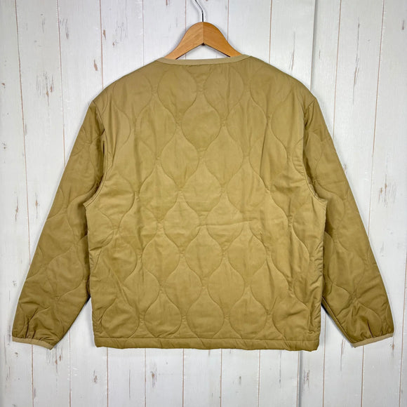 【Men's M ベージュ系】 Rokx ( ロックス ) キルト カーディガン インスレーテッド ポーラテック パワー フィル Quilt Cardigan Insulated Polartec Power Fill RXMF234024 R21 TAN z000