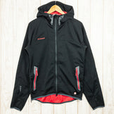 【Men's M ブラック系】 Mammut ( マムート ) アルティメット フーディ Ultimate Hoody ポリエステル 1010-05171 International Men's GORE-TEX Windstopper ( ゴアテックス・ウィンドス - 【公式】2ndGEAR（セカンドギア）Webショップ【登山用品・アウトドア用品専門 買取販売店】