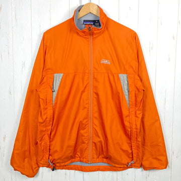 【Men's M オレンジ系】 2001 Patagonia ( パタゴニア ) ゼファー ジャケット Zephur Jacket Fiesta Orange/Dried Herb/Midgrey Heather/Rock（シェル／パネル／裏地／反射素材） 生産終了