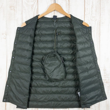 【Men's S グリーン系】 Montbell ( モンベル ) スペリオダウン ラウンドネック ベスト ダウン 1101505 Asian Men's ダウンインサレーション ベスト トップス ウェア - 【公式】2ndGEAR（セカンドギア）Webショップ【登山用品・アウトドア用品専門 買取販売店】