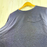 [Women's XS Navy] Icebreaker TECH LITE SS POCKET CREWE Merino Wool Wear Top Inner Shirt Short Sleeve T-Shirt Crew